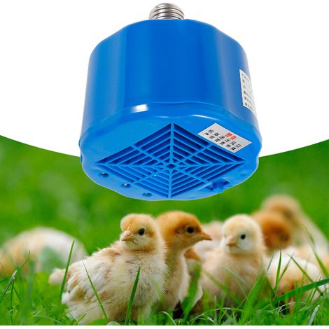 Lampe chauffante thermostatique pour élevage de volailles (poulets, porcs, etc.) - 100-300 W (1/5)
