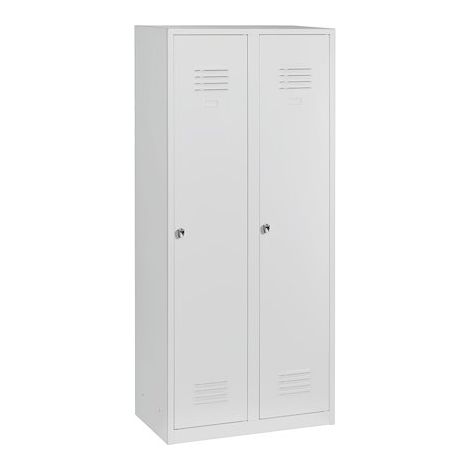 Vestiaire Eco - 2 colonnes monobloc/industrie salissante - Maxiburo (1/2)