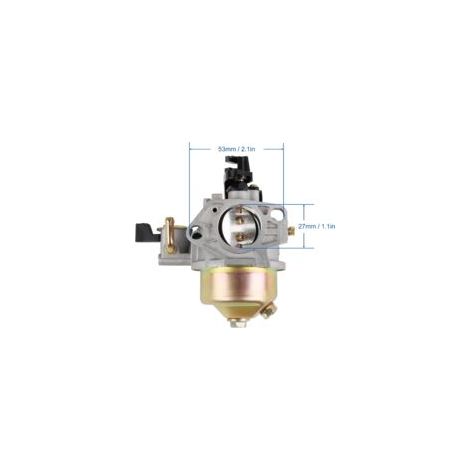 Kit de remplacement de carburateur avec bobine d'allumage pour tondeuse Honda GX390, GX 390, GX 340, 13 CV, 11 CV, GX340U1, GX340R1, GX340K1, WT40XK1, WT40XK2. Remplace la pièce n° 16100-ZF6-V.
