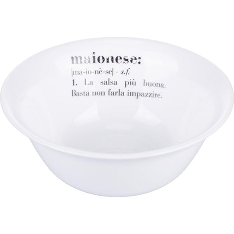 Lot de 6 bols en verre or 12,5 cm, blanc (1/3)