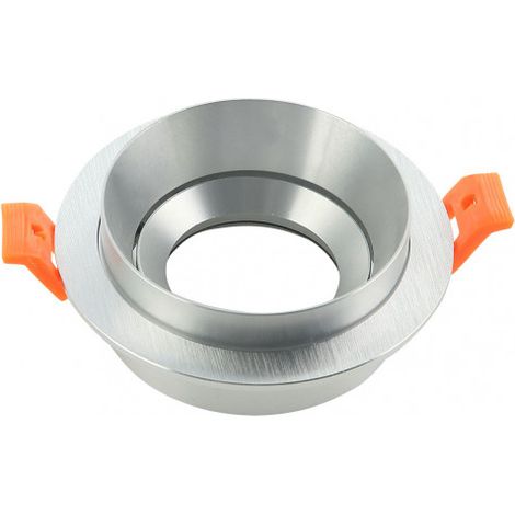 FAB 14358RE70  Incasso Orient.son Doong 1xgu10 Round Alu / cro 1,5x9,2x9,2 Cm 8 Cut.C / portalampada