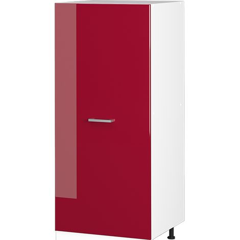 Hochschrank R-Line, Bordeaux Hochglanz, 60 cm, Vicco