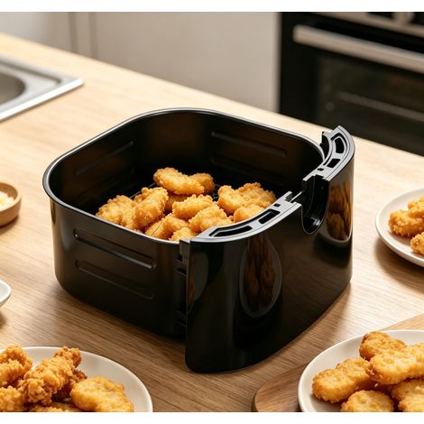 Panier externe Aigostar 7L pour friteuse sans huile, antiadhésif durable accessoire de remplacement résistant (1/3)
