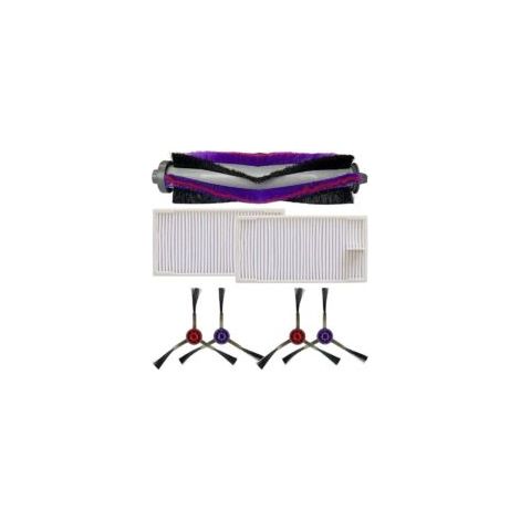 Kit de brosse latérale pour aspirateur Midea M9 Performance de nettoyage optimale, robuste et durable, facile à installer (A) - Crezuo (1/4)