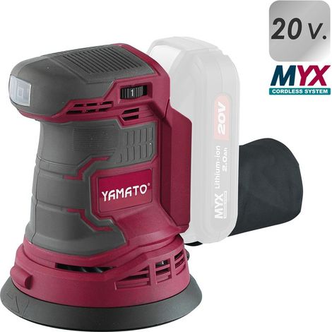 LEVIGATRICE ORBITALE A BATTERIA 20V YAMATO MYX CORPO MACCHINA (1/2)