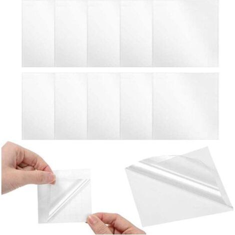 10pcs Waterproof Inflatable Repair Patches Clear Vinyl for Inflatable Swimming Pool, Buoy, Inflatable Mattress (1/4)