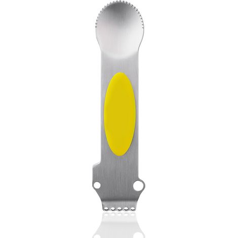 Éplucheur d'agrumes multifonctionnel 3 en 1, éplucheur de citron, râpe, trancheuse en acier inoxydable, outil créatif et pratique en cuisine (1/5)