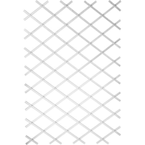 Treillis extensible plastique blanc - 50x150cm (1/5)
