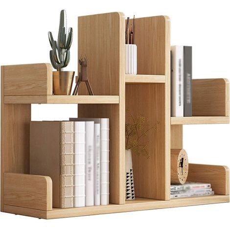 Bibliothèque, peut servir de petit rangement simple étagère 58x46cm (1/5)