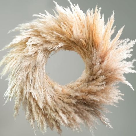 Guirlande De Rentrée - Décoration Murale En Fleurs Artificielles Style Ferme Rustique - Pour Porte D'Entrée Cheminée Jardin Intérieur Extérieur - 1 Pièce (1/5)