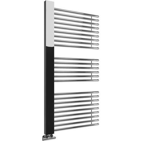 Radiateur de bain TORO chromé, ouvert d'un côté 1600x600mm