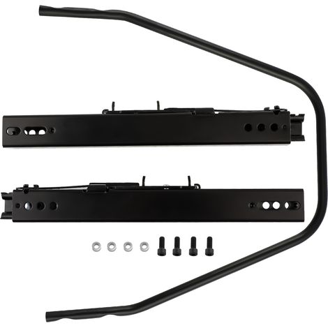 Universal Car Double Locking Competition Bucket Seat Sliders Runners Kit (1/5)