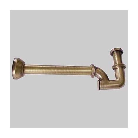SIFONE A COLONNA CON ROSONE BRONZATO  11/4     MADE IN ITALY