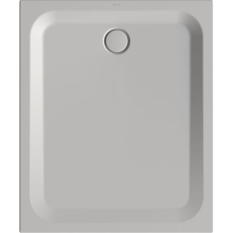 Plato de ducha rectangular BetteUltra con soporte mínimo de