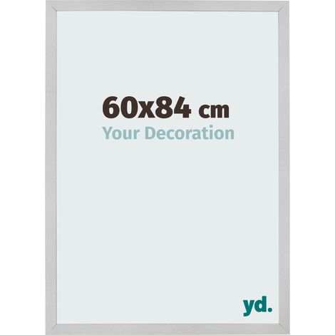 yd. - Cadre photo 60x84 - Acier Inoxydable - MDF - Bologna (1/5)