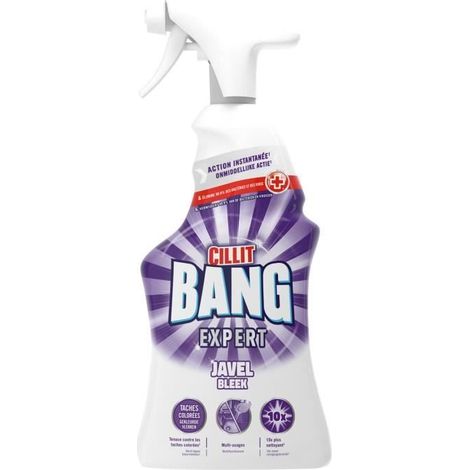 Spray nettoyant Cillit Bang formule javel désinfectante 750 ml