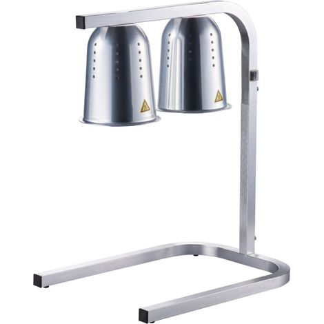 Lampe de chauffage pour plats sur pied, 0,5 kW - Stalgast (1/2)