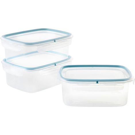 Mömax Frischhaltedosenset Diego 1,8L Pastelblau 3-teilig (1/2)