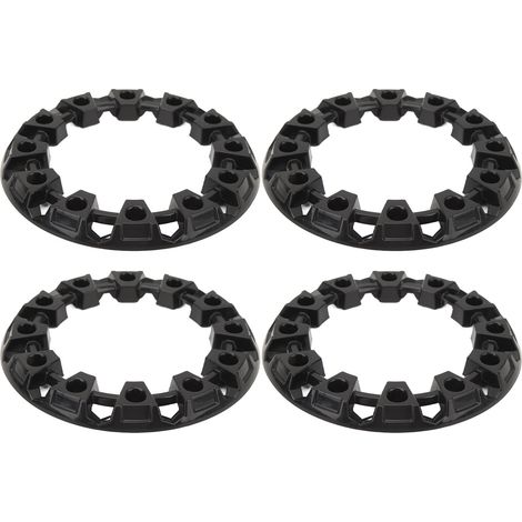 universelle Radkappen für Quads und Go-Karts 6 Zoll (Außendurchmesser: ca. 170 mm / 6,7 Zoll, Innendurchmesser: ca. 110 mm / 4,3 Zoll)