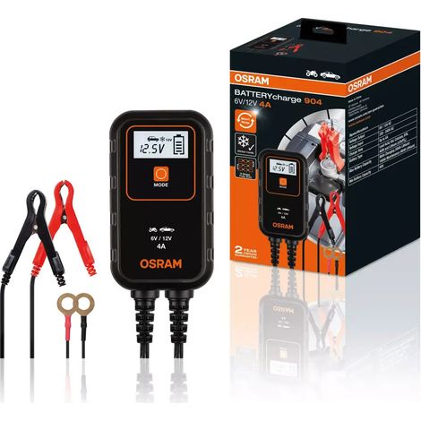 Osram Ladegerät BATTERYcharge 904 6V/12V 4A
