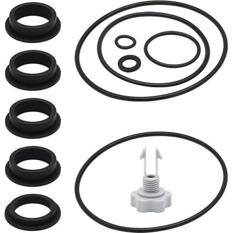 25013 Kit de joints toriques avec valve de libération d'air Pièce de rechange pour pompe à filtre à sable pour Intex