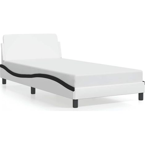 Maison Exclusive - Giroletto Dover Nero e Bianco 100x200 cm in Similpelle (1/5)