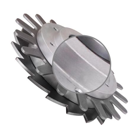 Testina universale spollonatore decespugliatore genius universale 18 denti