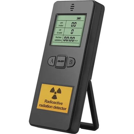 Détecteur de rayonnement nucléaire KF910, détecteur de rayonnement, détecteur de rayonnement radioactif, dosimètre multifonctionnel de laboratoire (1/5)