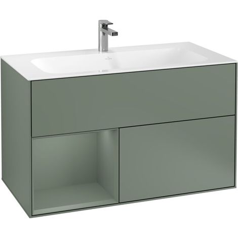 Villeroy & Boch G030GMGM Meuble sous-lavabo Finion G03 (1/2)