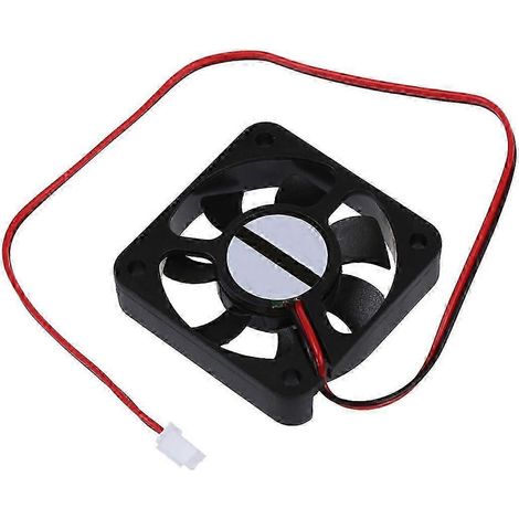 Ventilateur de refroidissement sans balais 12 V CC, connecteur à 2 broches, 50 mm x 50 mm x 10 mm (unité) WHBYV (1/4)
