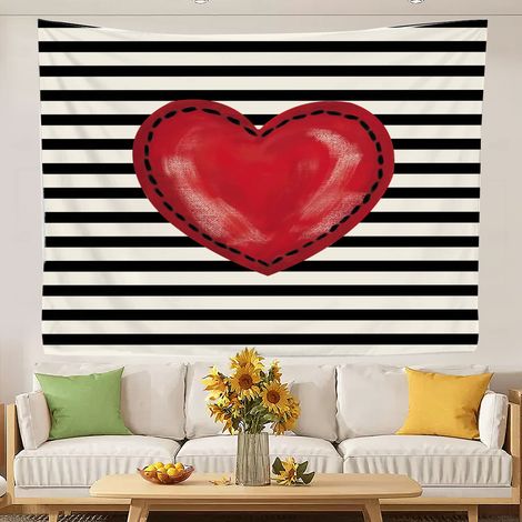 Tapisseries tendance vintage pour chambre à coucher, séchage rapide, rideau de séparation pour salon ou porte. 100x75cm (1/5)