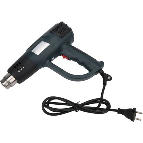 Pistolet à air chaud portable 2000W, température réglable, équipement de chauffage électronique GJ-8020REU, prise UE 220V (1/5)