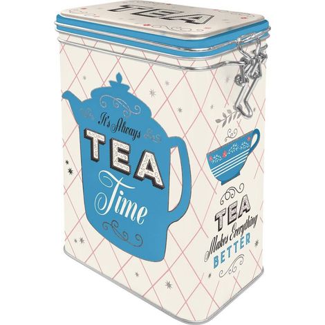Boîte à thé hermétique Tea Time