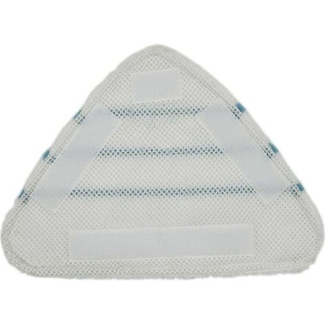 Set mit 3 dreieckigen, waschbaren Mikrofaser-Ersatztüchern für Dampfmopps. (1/5)