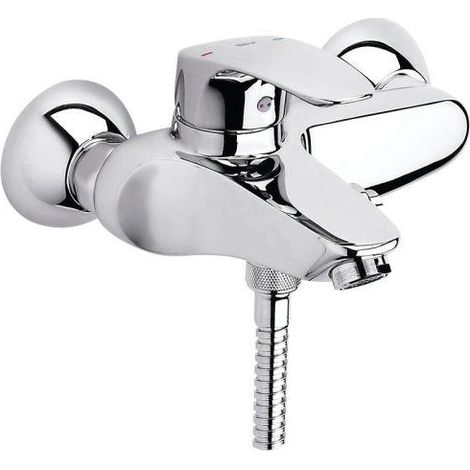 Roca MONODIN TOP Wand-Armatur für Badewanne und Dusche verchromt