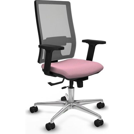 Piqueras et Crespo 2D086N0 Chaise de bureau rose réglable