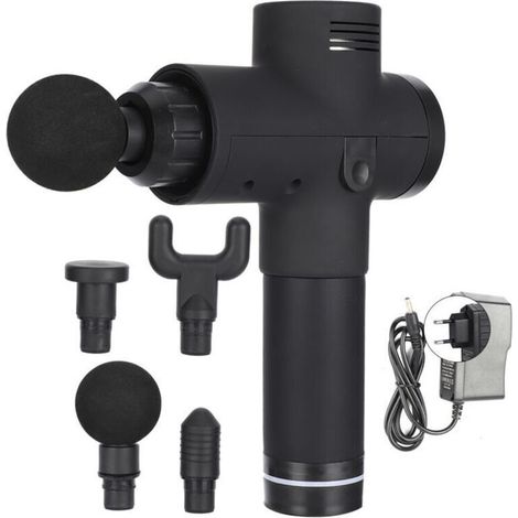 Pistolet de massage fascia anti-douleur - Machine de relaxation corporelle - Fatigue musculaire - Prise EU 100-240V