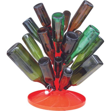 Egouttoir if porte-bouteilles pour 45 bouteilles rotatif