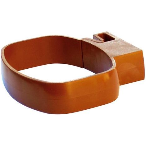 Collier bride pour tube de descente PVC BEST Ø92x57 - effet cuivre - First Plast (1/3)