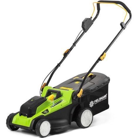 Tondeuse sans fil - FIELDMANN - 20V - Coupe 37 cm - Hauteur max 75 mm - Batterie et chargeur non inclus (1/4)