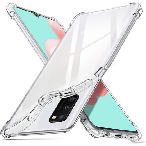 CUSTODIA IN SILICONE TRASPARENTE PER SAMSUNG GALAXY A41 (1/5)
