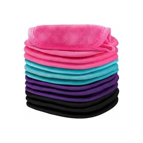 12 toallitas desmaquillantes reutilizables, eliminan rápidamente la suciedad, lavables, ultrasuaves, aptas para todo tipo de piel, toallitas desmaquillantes de 15 x 15 cm. (1/5)