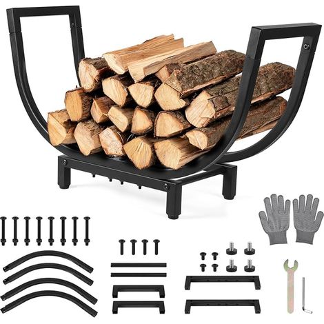 Range Buche Forme de U en Métal 62x20,5x36cm (1/5)
