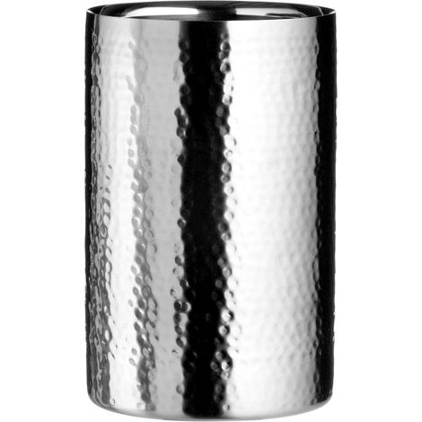Premier Housewares Refrigeratore per vino in acciaio INOX con effetto battuto (1/4)