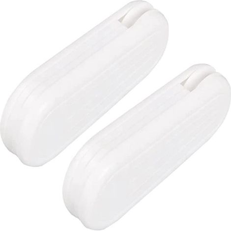 Poids Pour Cordon De Rideau - 100 G - Pour Stores Verticaux Et Rideaux Enroulables - Lot De 2 - Blanc (1/5)