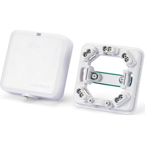 Boîte de jonction de cuisinière encastrée 2,5 mm blanche, Boitier Electrique avec décharge de traction pour cuisine, cuisinière, four (1/4)