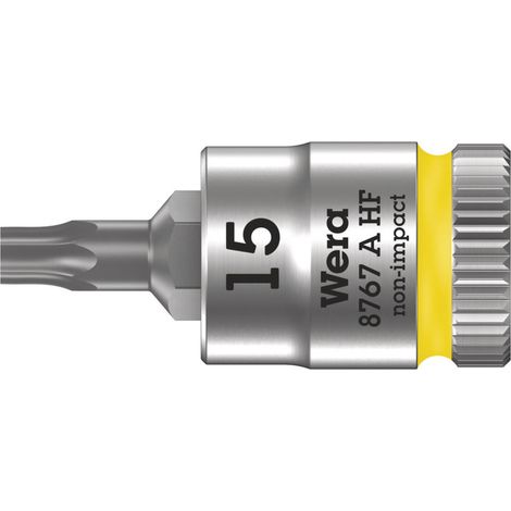 Wera 8767 A 05003363001 Innen-Sechsrund (TX) Steckschlüssel-Bit-Einsatz T 15 1/4" (6.3 mm) (1/5)