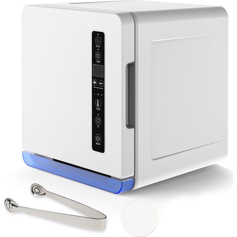 Ästhetischer Handtuchwärmer, 8 Liter, mit UV-Desinfektion, 3 Temperaturstufen, LED-Timer für Spa, Schönheitssalon, Hotel und Badezimmer