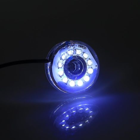 Lumière Submersible LED, 5cm Lampe d'aquarium Multi-couleur Éclairage Submersible Étanche USB avec Ventouses Fixes pour la Décoration Fish Tank (1/5)