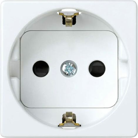 Base della spina Simon serie 27 Bianco Schuko